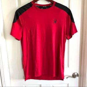 NWT Spyder Active PROWEB  Stretch Short Sleeve Tee